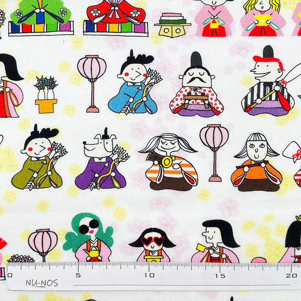 【Riconic】「気ままなリコのある春の日」 デジタルプリント|シーチング