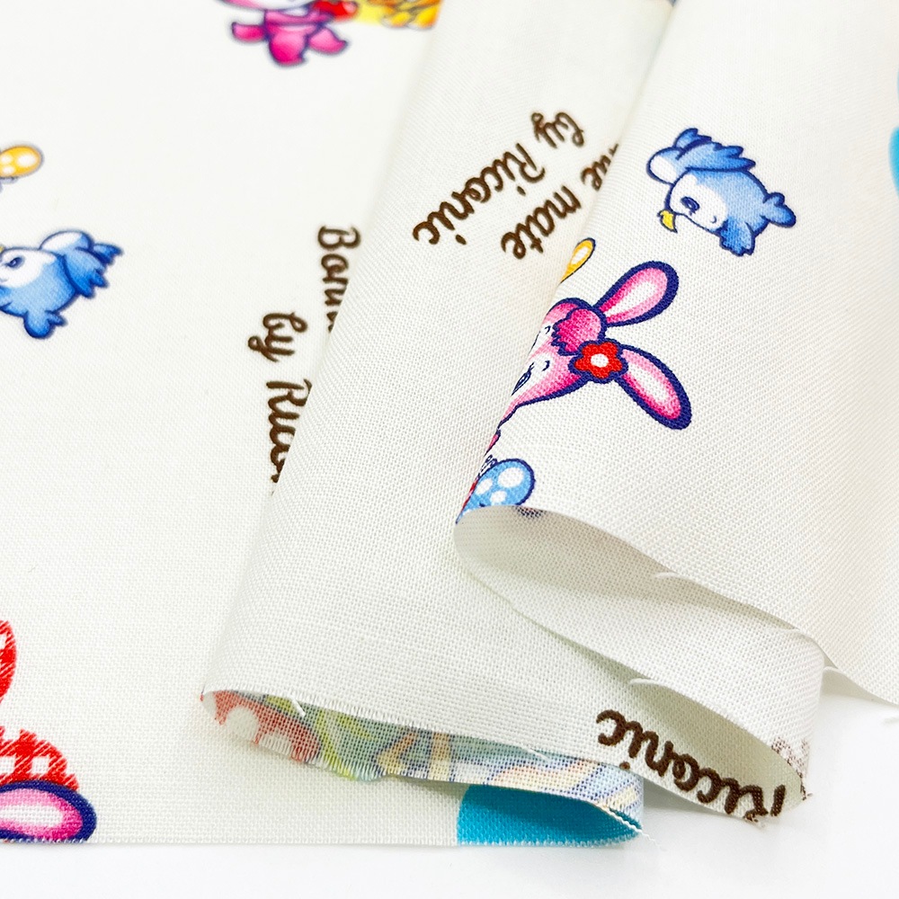 【Riconic’60】「ボニーメイト」 デジタルプリント｜シーチング