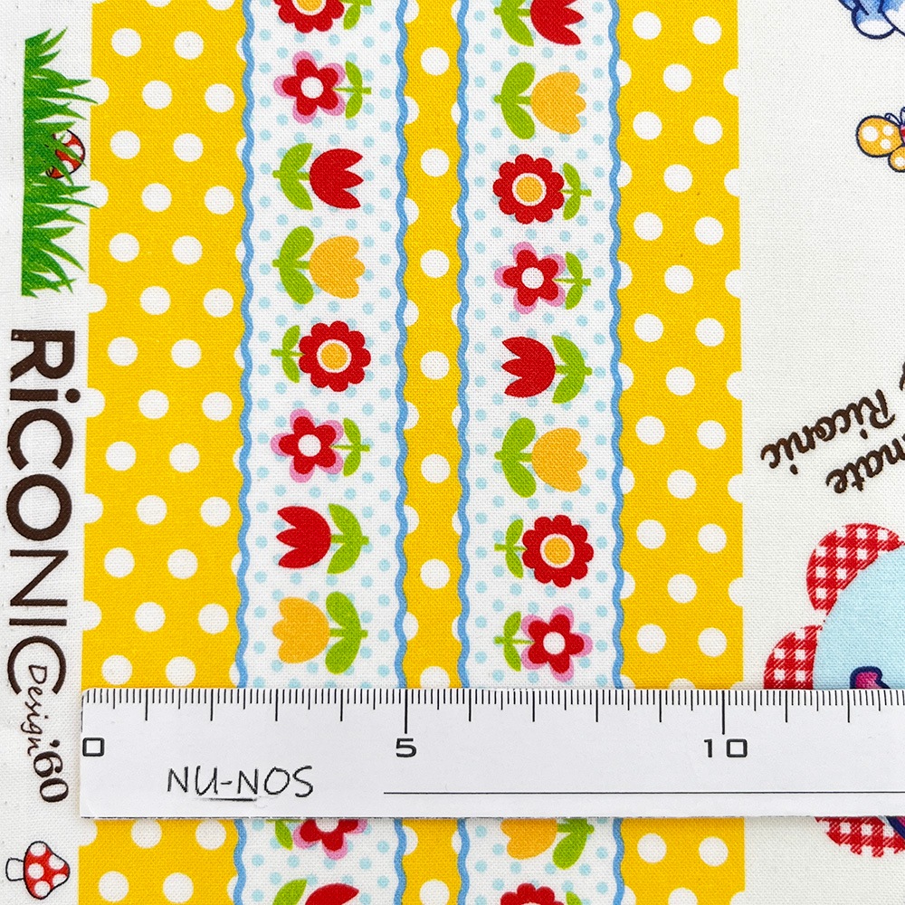 【Riconic’60】「ボニーメイト」 デジタルプリント｜シーチング