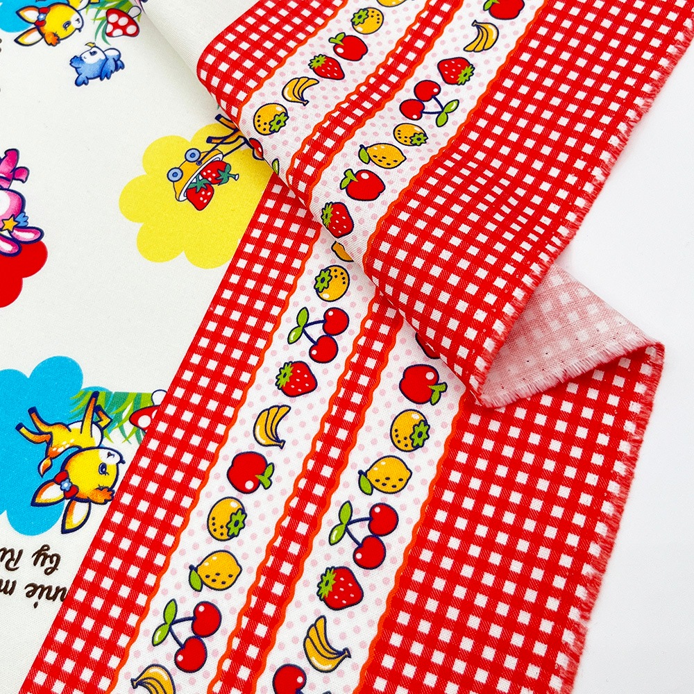 【Riconic’60】「ボニーメイト」 デジタルプリント｜シーチング