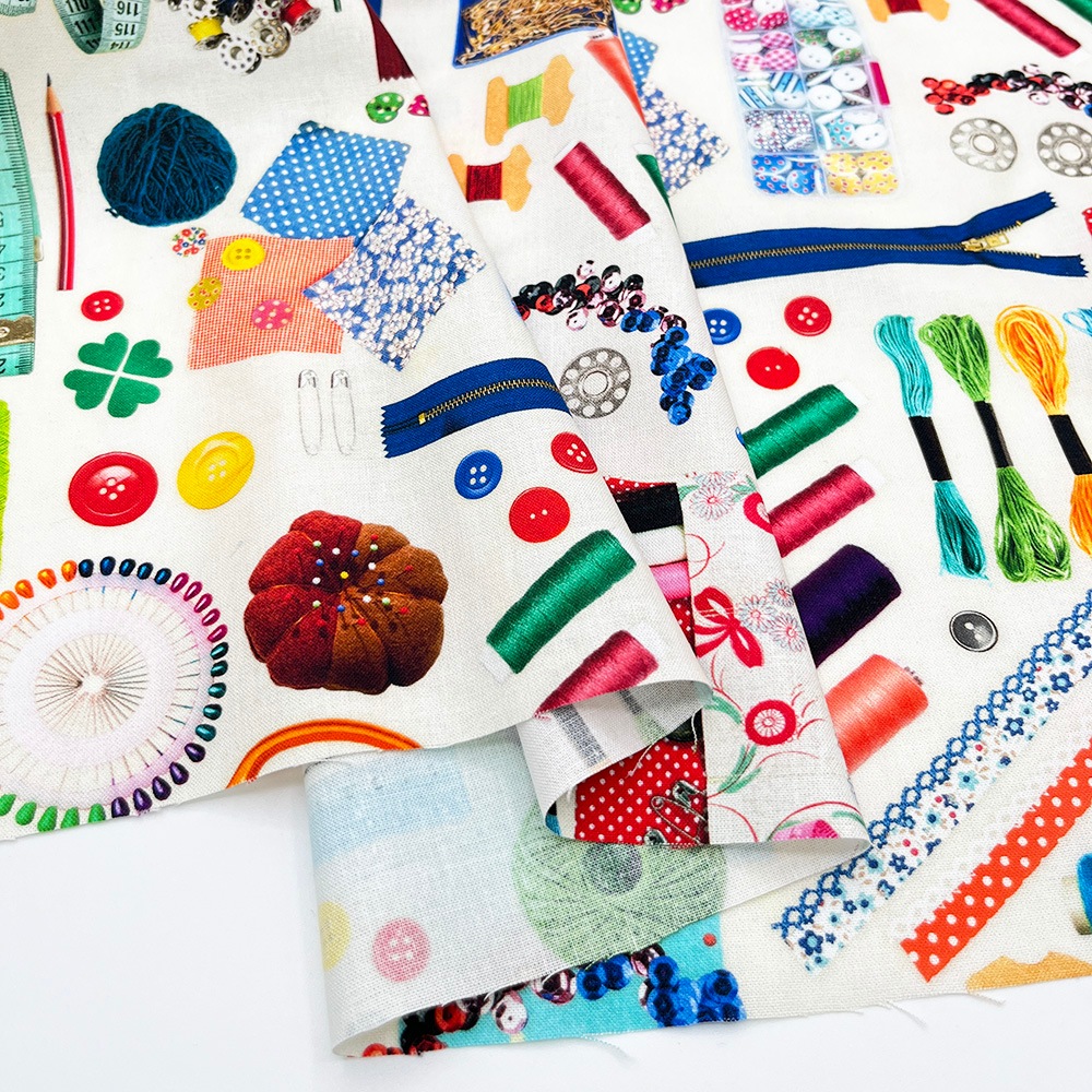 【mingswim】SewingMaterial デジタルプリント｜シーチング