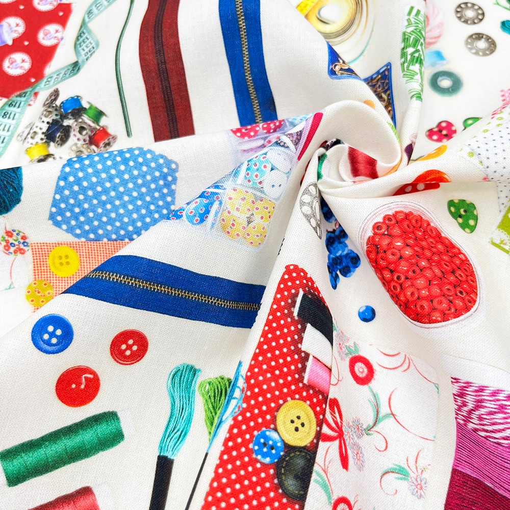 【mingswim】SewingMaterial デジタルプリント｜シーチング