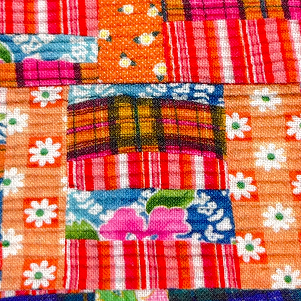 【Riconic】「floral　花のカオハガン」 デジタルプリント｜シーチング