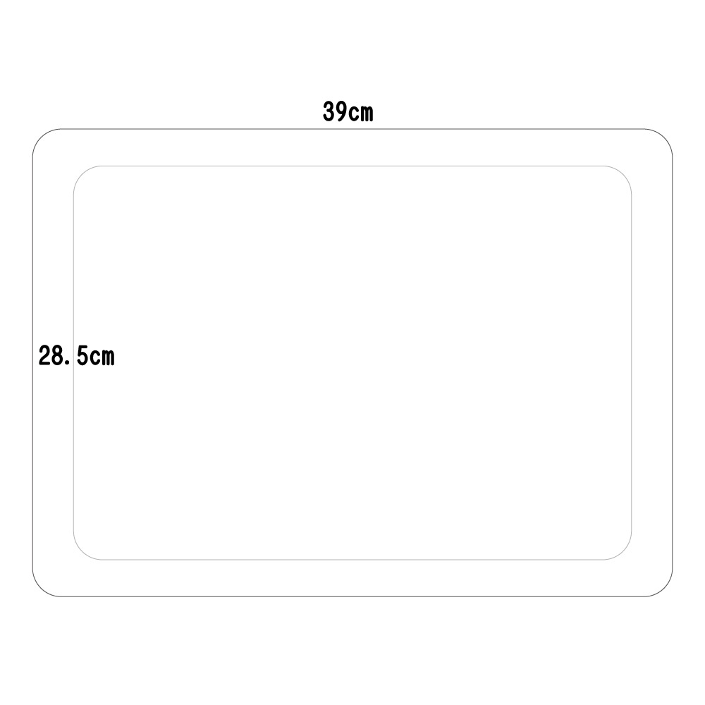 【Riconic】 -fabric- トレイ｜39cm×28.5cm