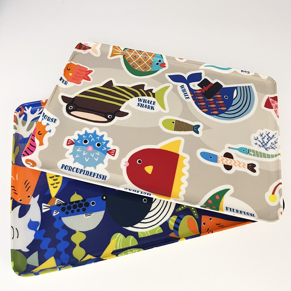 【Riconic】 -fabric- トレイ｜30cm×20.8cm