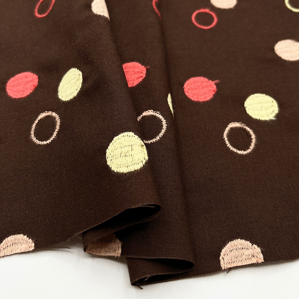 【Hitosaji】 わの和 刺しゅう |コットンシーチング生地