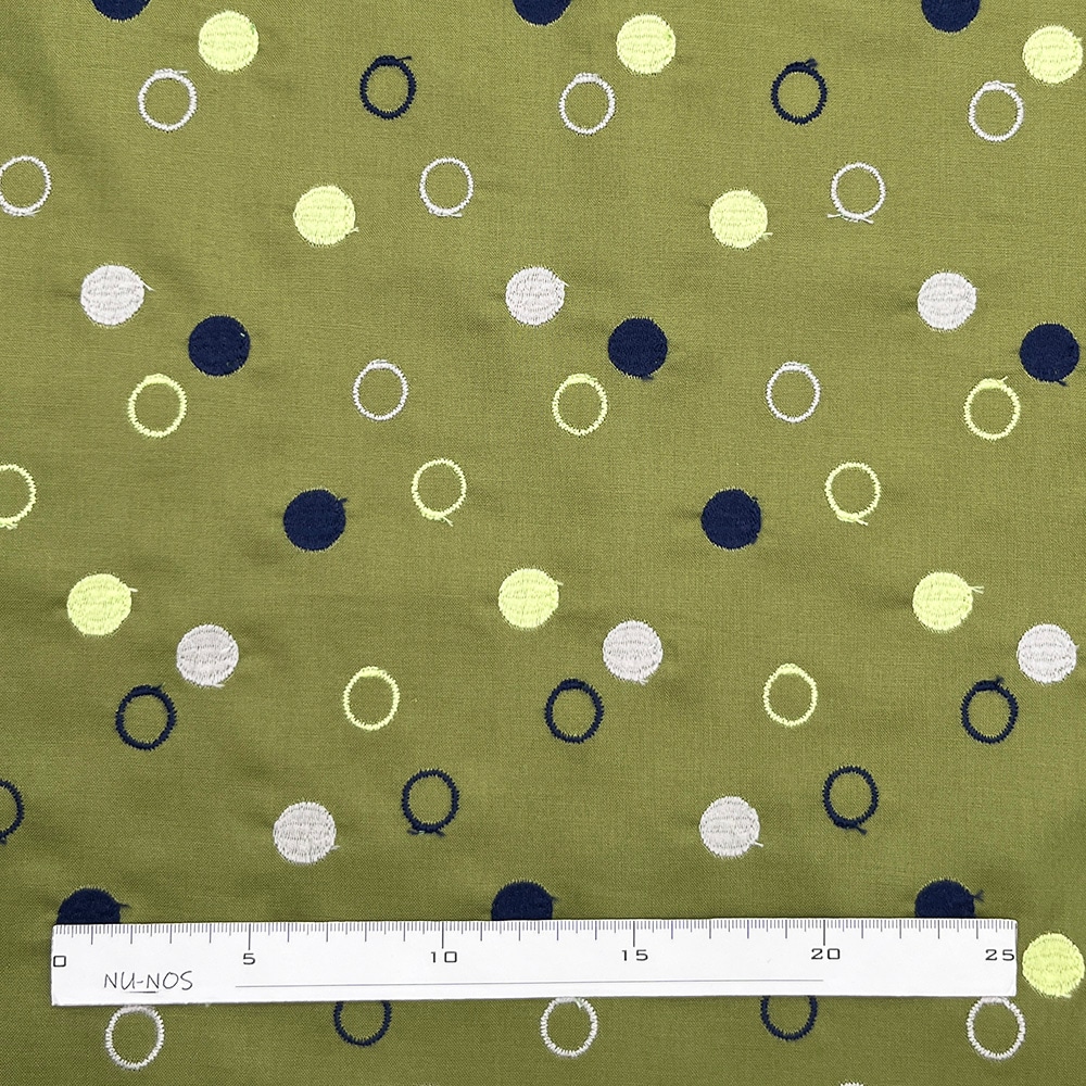 【Hitosaji】 わの和 刺しゅう |コットンシーチング生地