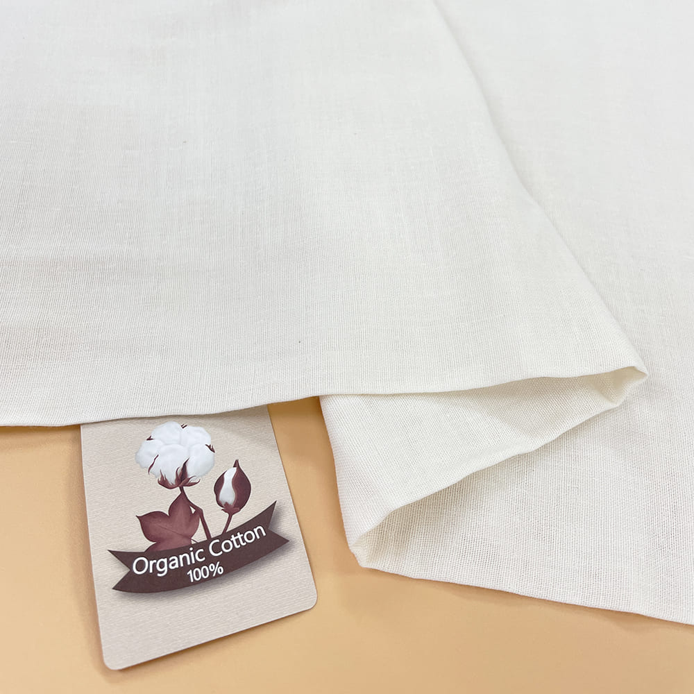 肌に優しいオーガニックコットン100％ダブルガーゼ｜無地 ダブルガーゼ