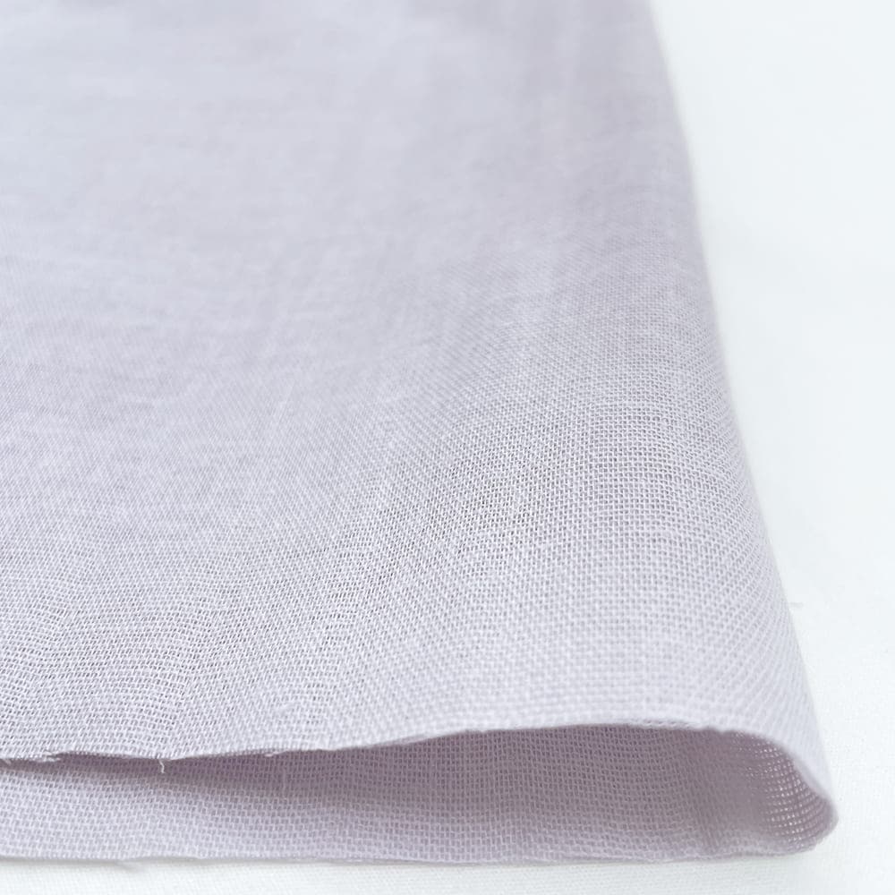 【sale】クレンゼ クラボウ 抗菌 抗ウイルス CLEANSE ダブルガーゼ生地 無地 (ラベンダーグレイ)