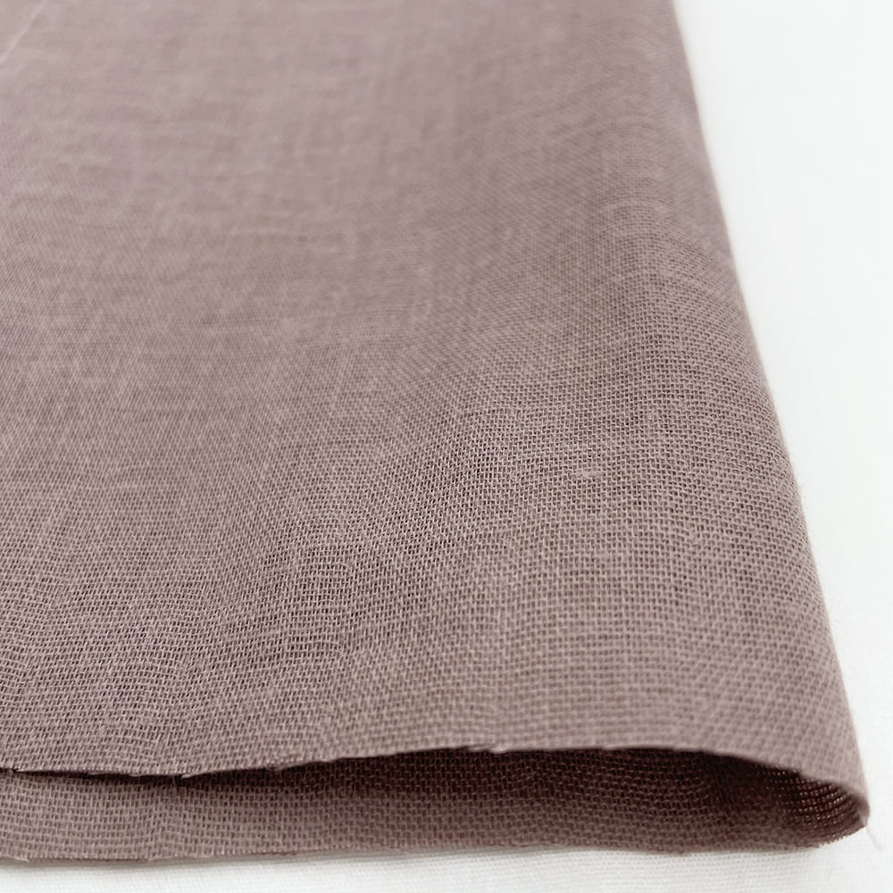 【sale】クレンゼ クラボウ 抗菌 抗ウイルス CLEANSE ダブルガーゼ生地 無地 (ココアブラウン)