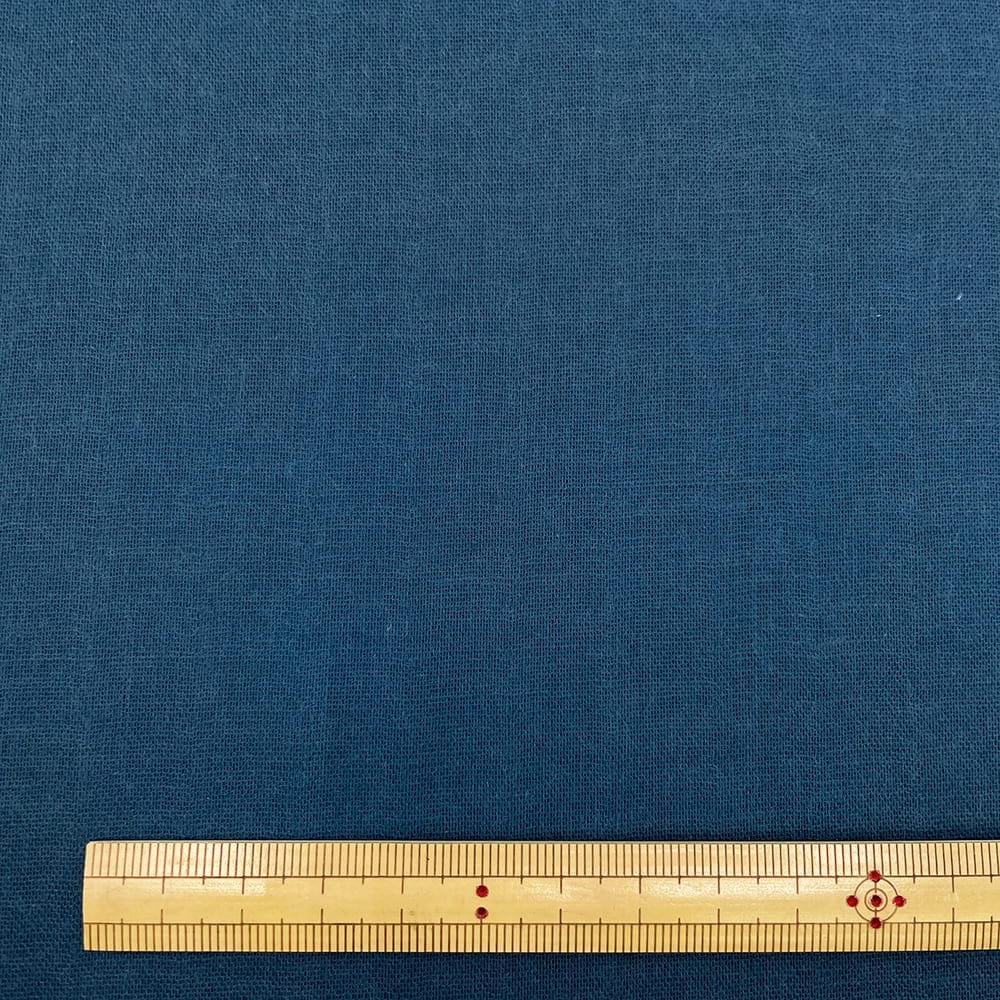 【sale】クレンゼ クラボウ 抗菌 抗ウイルス CLEANSE ダブルガーゼ生地 無地 (ティールブルー)