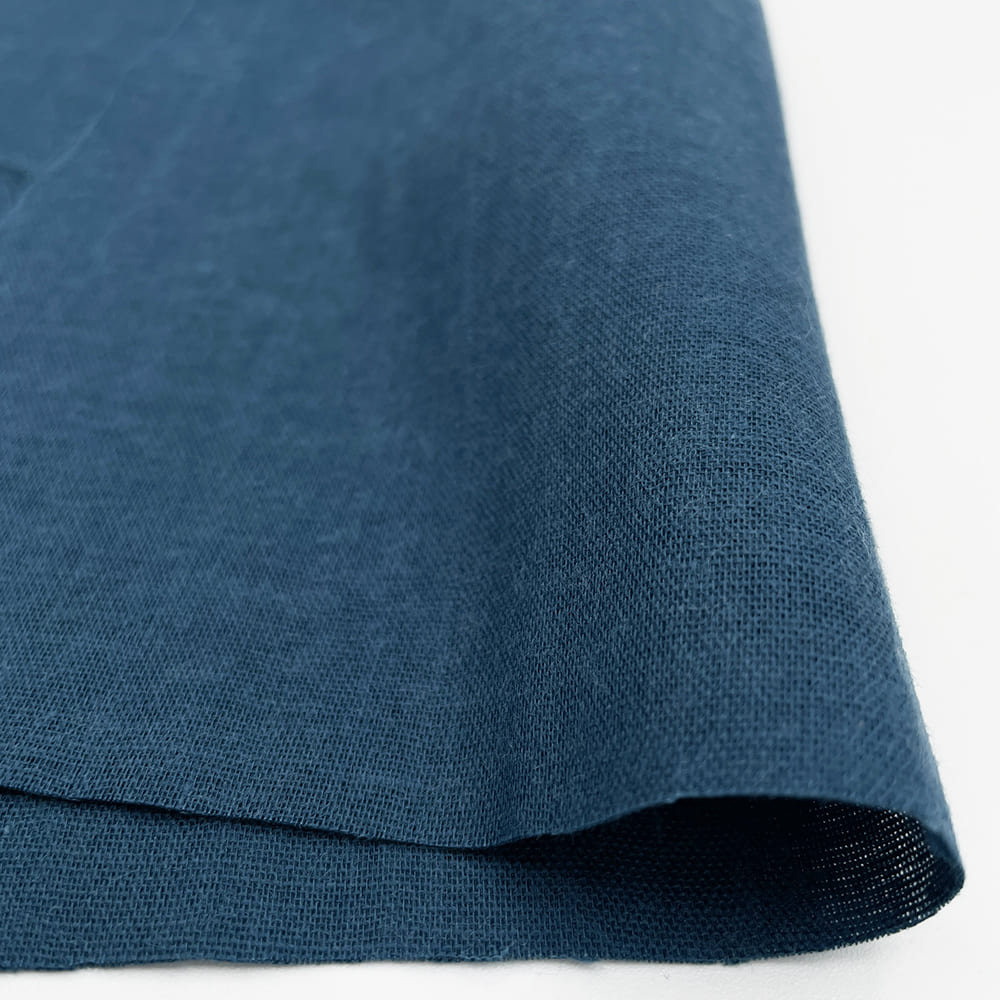 【sale】クレンゼ クラボウ 抗菌 抗ウイルス CLEANSE ダブルガーゼ生地 無地 (ティールブルー)