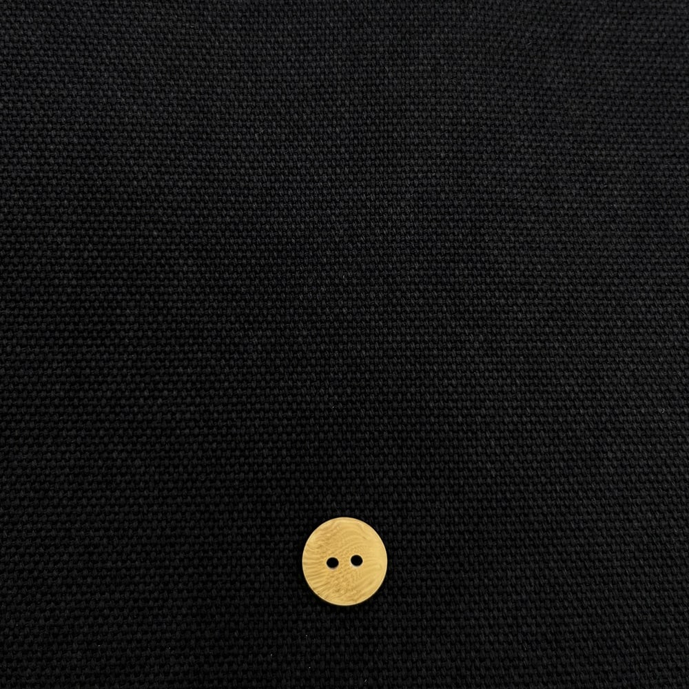 ニューバッカス生地・酒袋生地 8号帆布 キャンバス布 厚手 (ブラック)