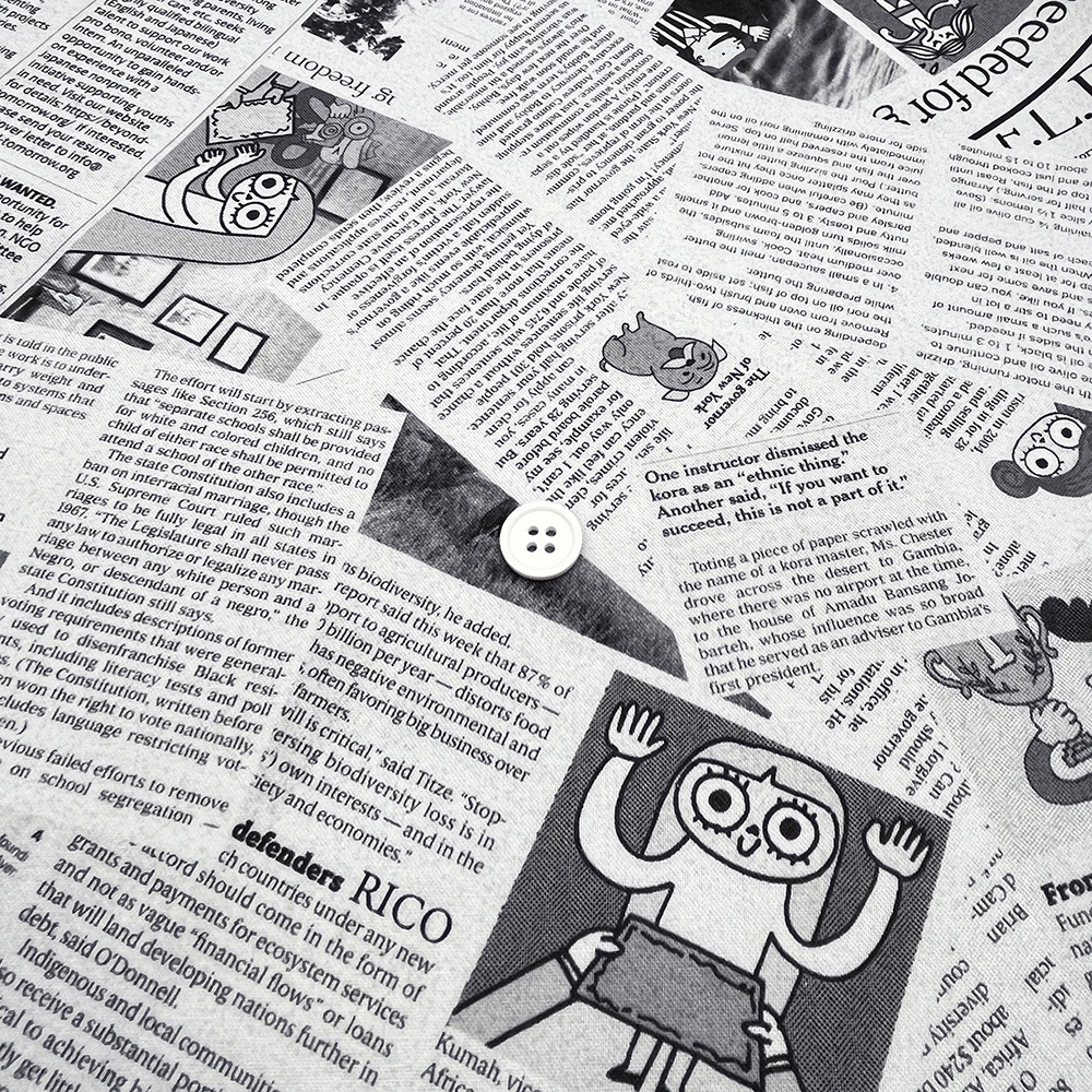 【Riconic】「リコの特ダネ」 デジタルプリント｜シーチング