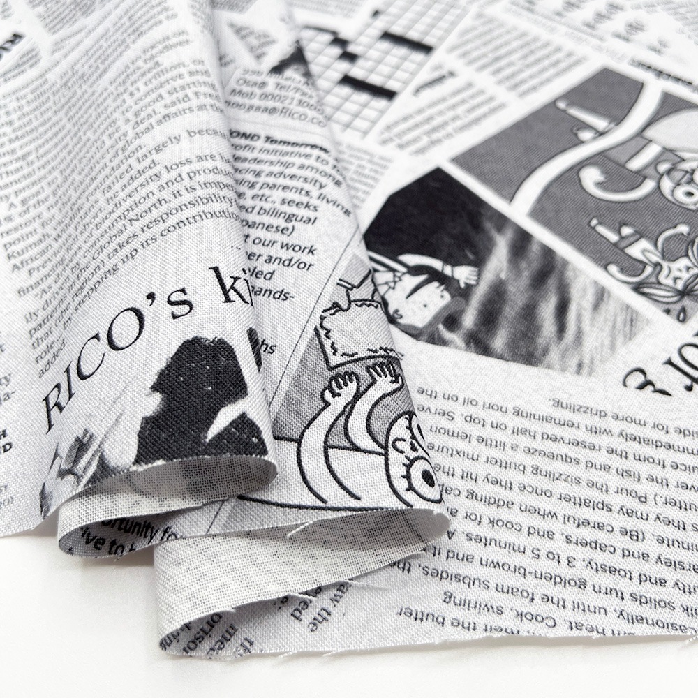 【Riconic】「リコの特ダネ」 デジタルプリント｜シーチング