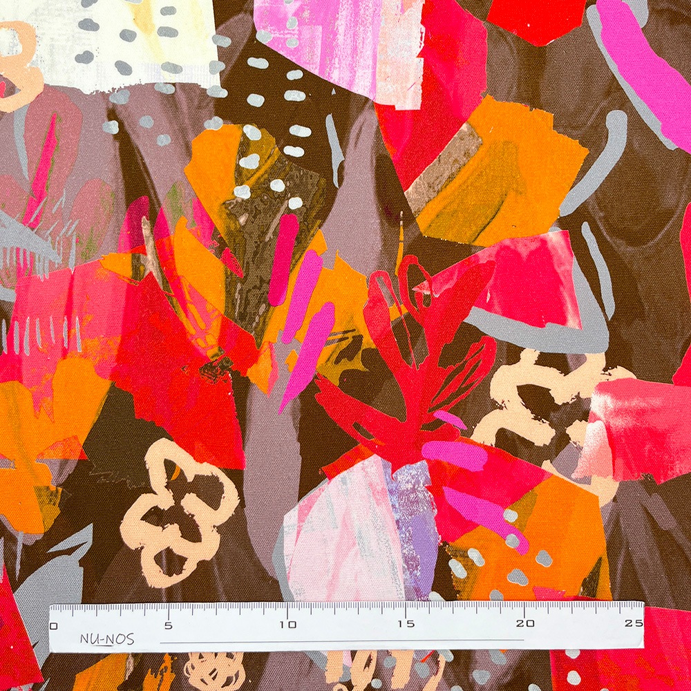 【nora.】 Botanical garden デジタルプリント｜オックス 植物柄 ボタニカル