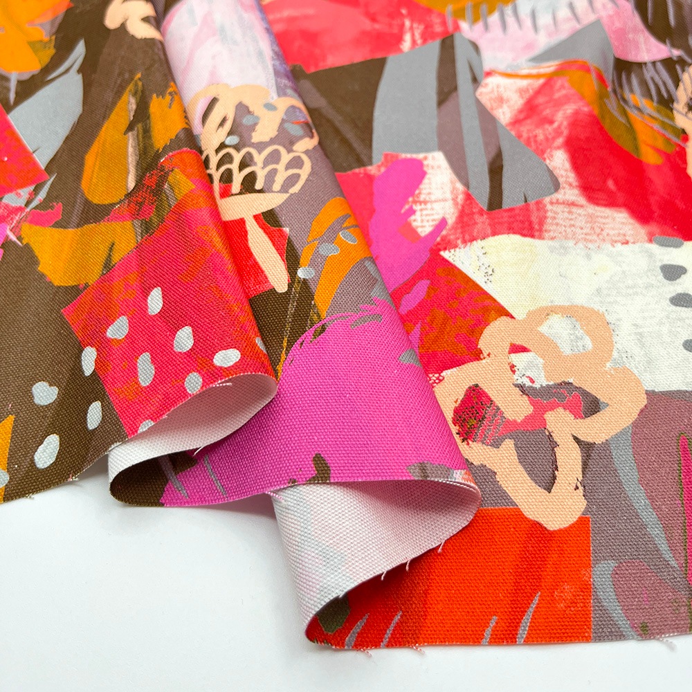 【nora.】 Botanical garden デジタルプリント｜オックス 植物柄 ボタニカル