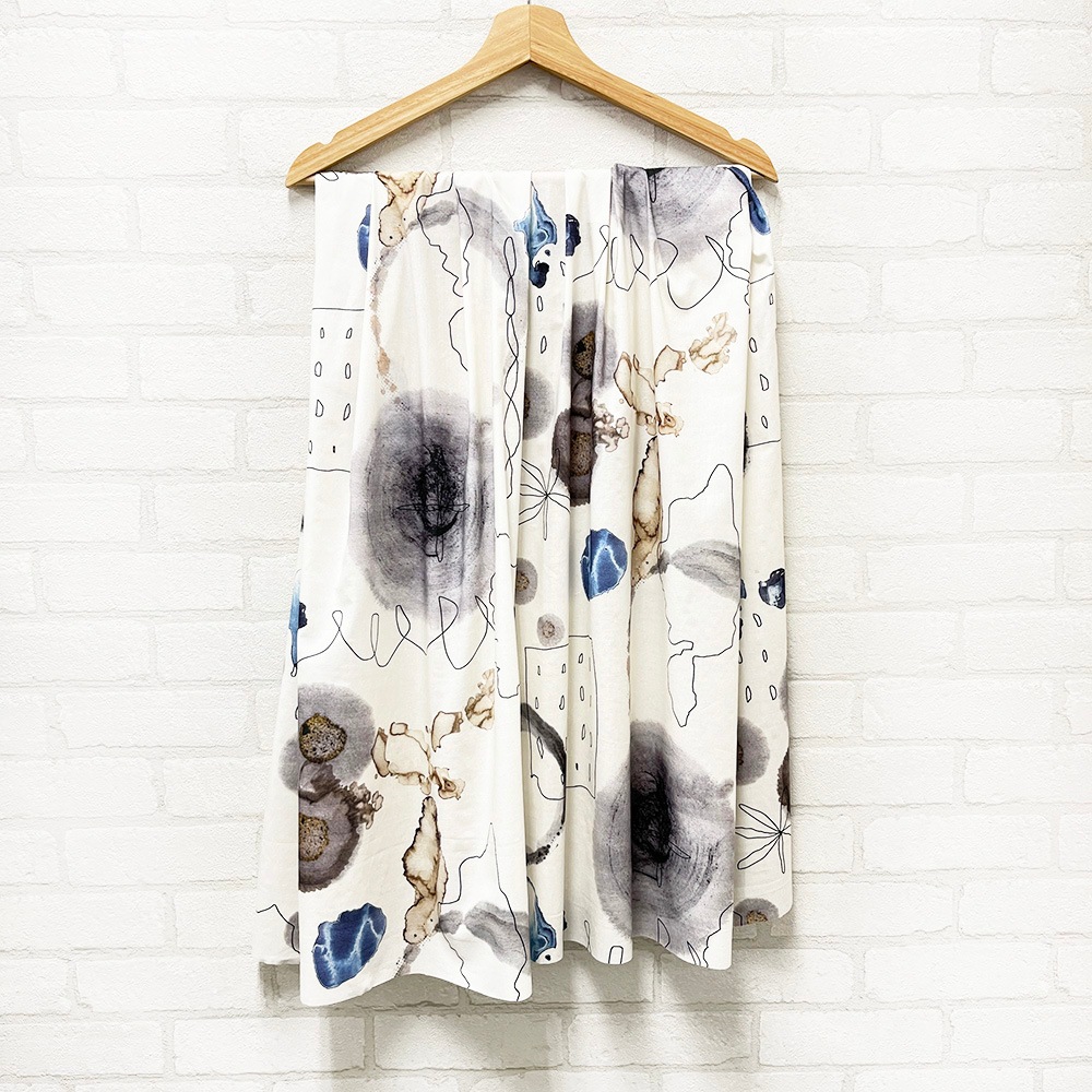 【enflower】 Earthflower デジタルプリント｜スケア生地 花柄