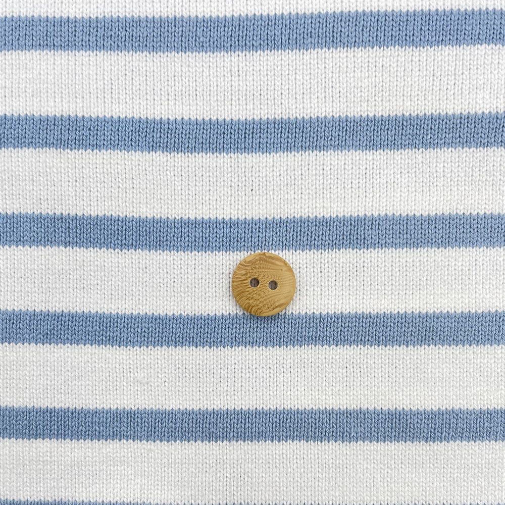 16/2天竺ボーダー ペールトーンカラー