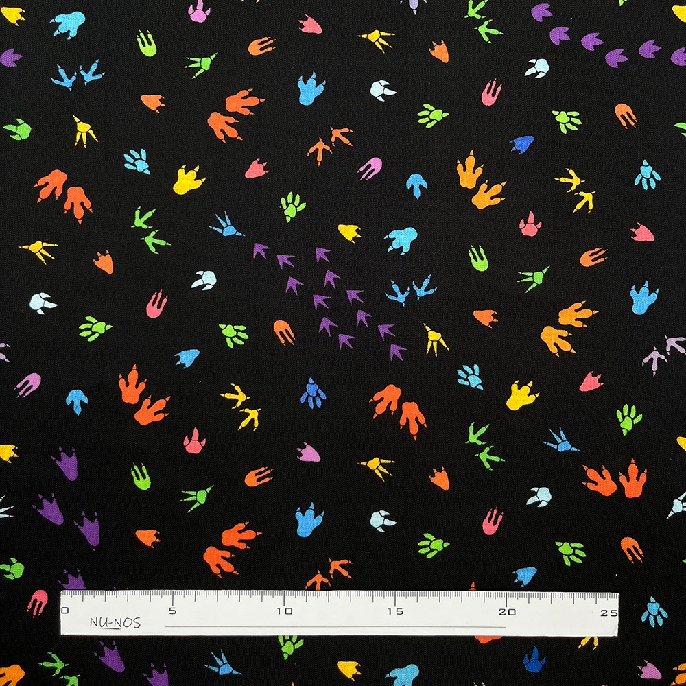 【Riconic】「おしゃれな恐竜図鑑」 デジタルプリント|シーチング