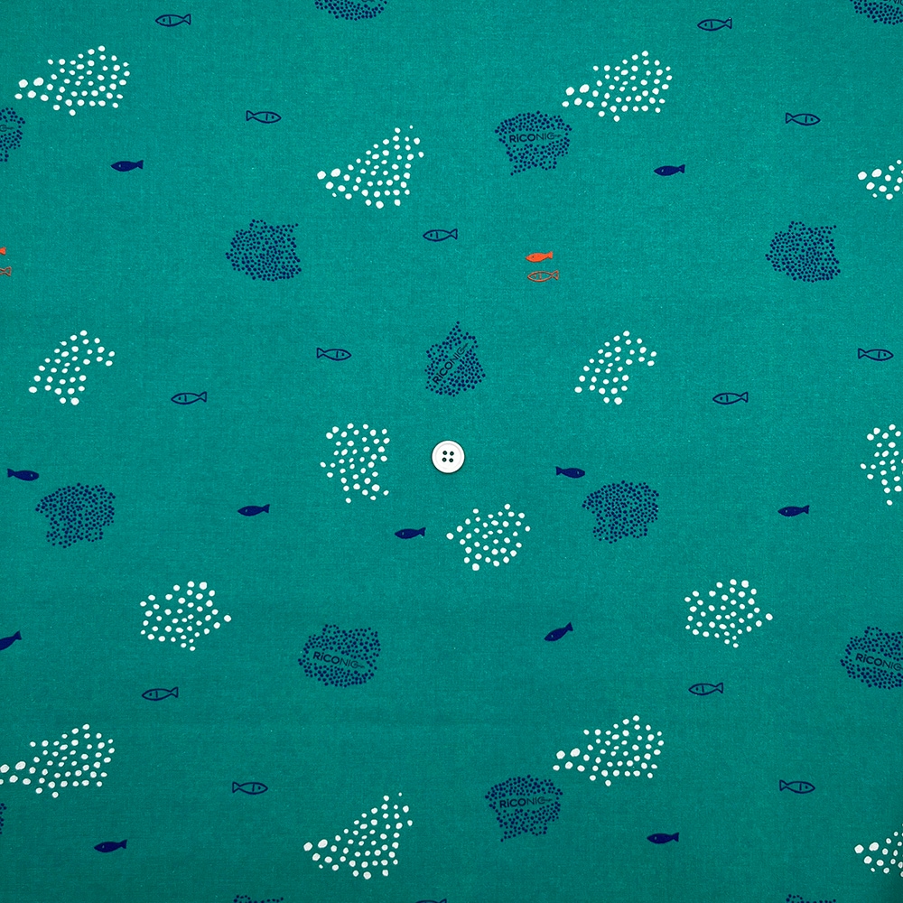 【Riconic】「ねこのまかない」 デジタルプリント|シーチング