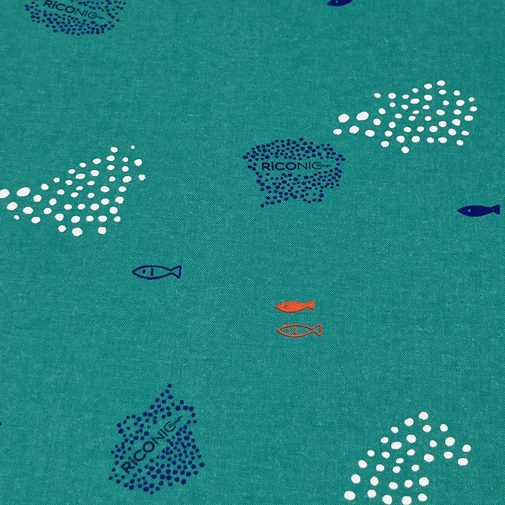 【Riconic】「ねこのまかない」 デジタルプリント|シーチング