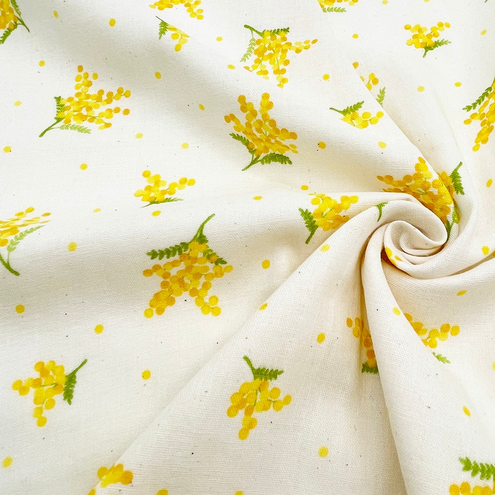 ちーちゃんミモザ花柄 ヨガウェア Lサイズ ちーちゃんミモザ花柄 ヨガウェア Lサイズ ちーちゃんミモザ花柄