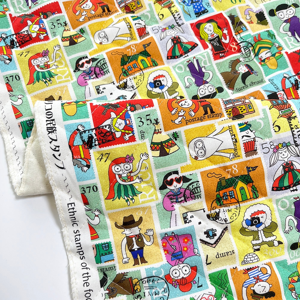 【Riconic】「リコの民族スタンプ」 デジタルプリント｜キルティング