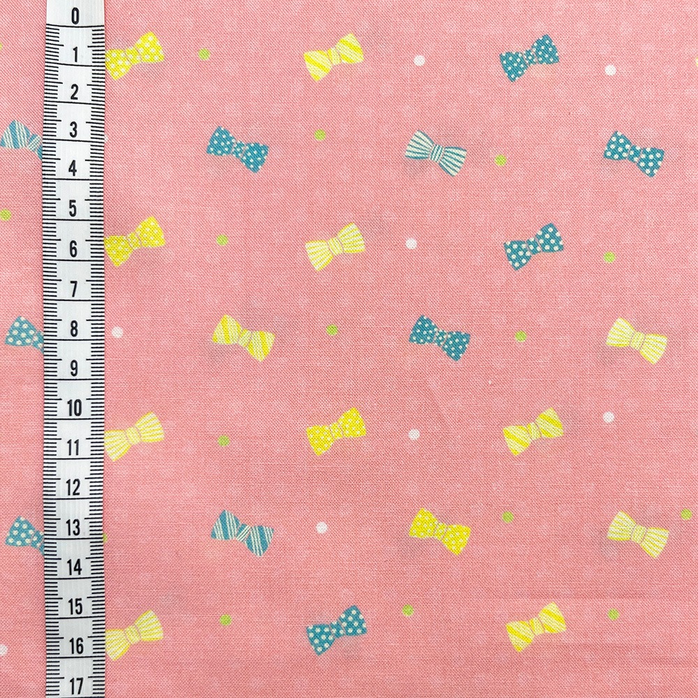 【Riconic】「リボン」 デジタルプリント｜シーチング