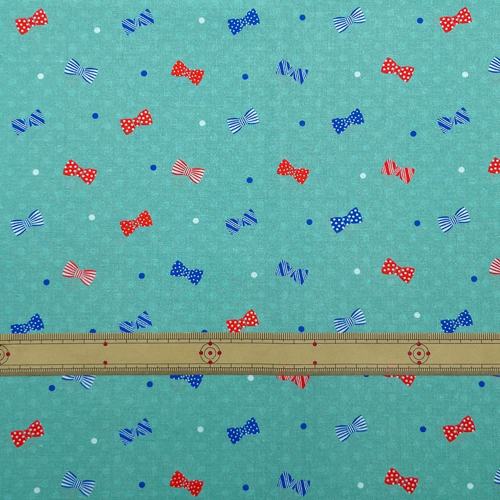 【Riconic】「リボン」 デジタルプリント｜シーチング