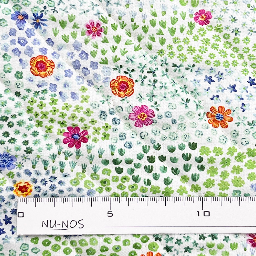 【Riconic】「星空のガーデンテラス」 デジタルプリント|キルティング