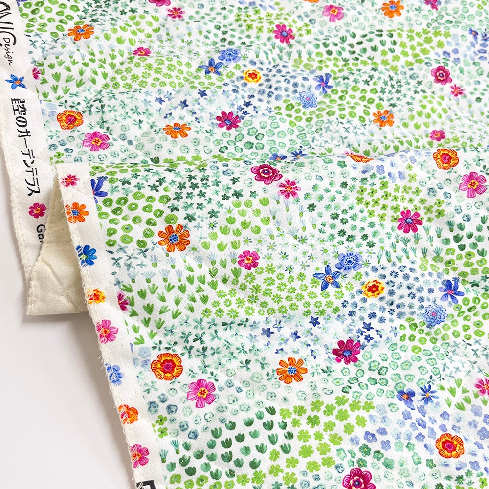 【Riconic】「星空のガーデンテラス」 デジタルプリント|キルティング