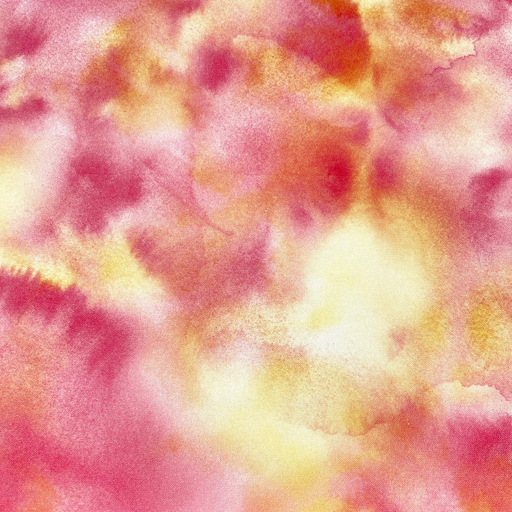 【Riconic】「虹み -Nizimi-」 デジタルプリント|シーチング (ピーチピンク)