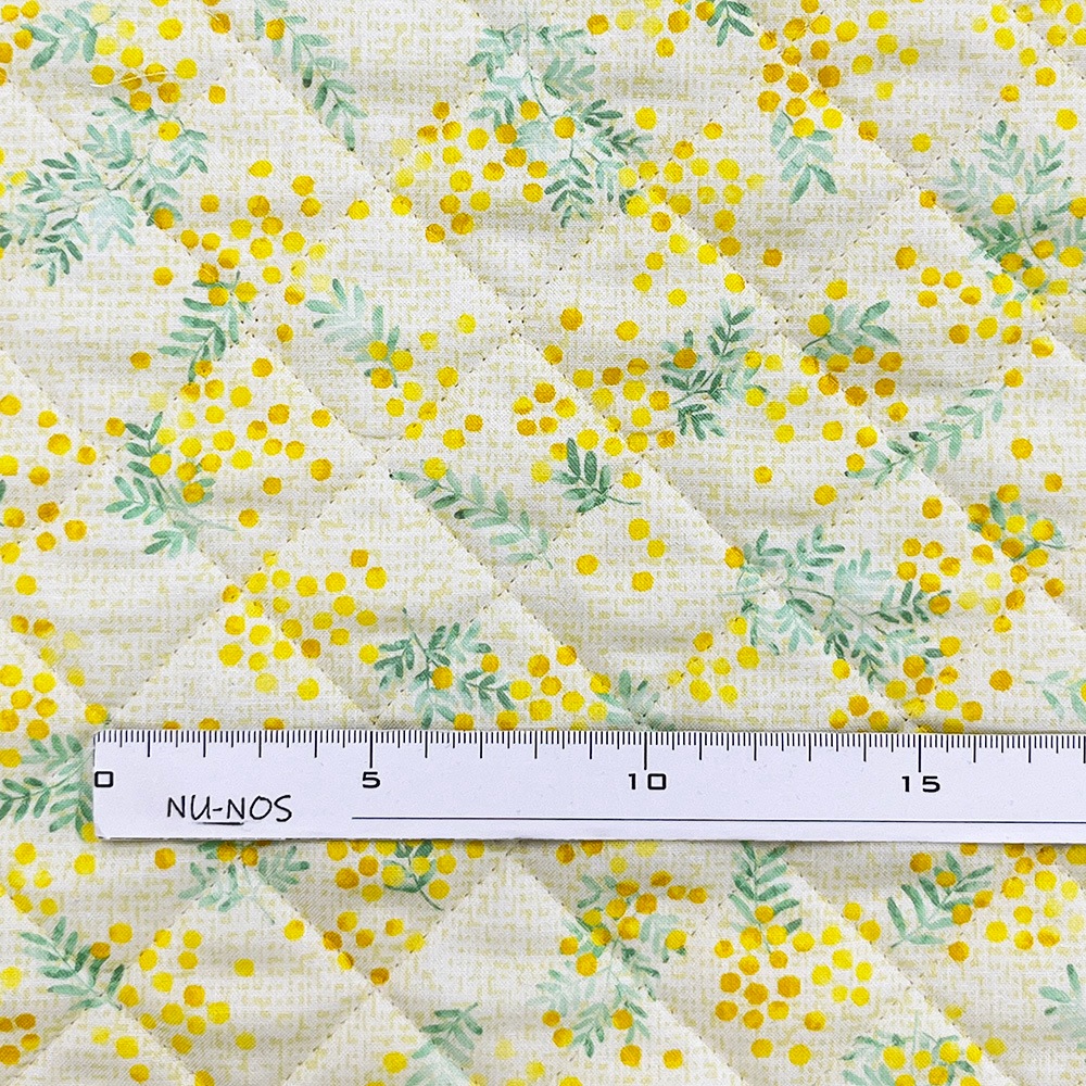 【Riconic】「ハナトミ」 デジタルプリント｜キルティング