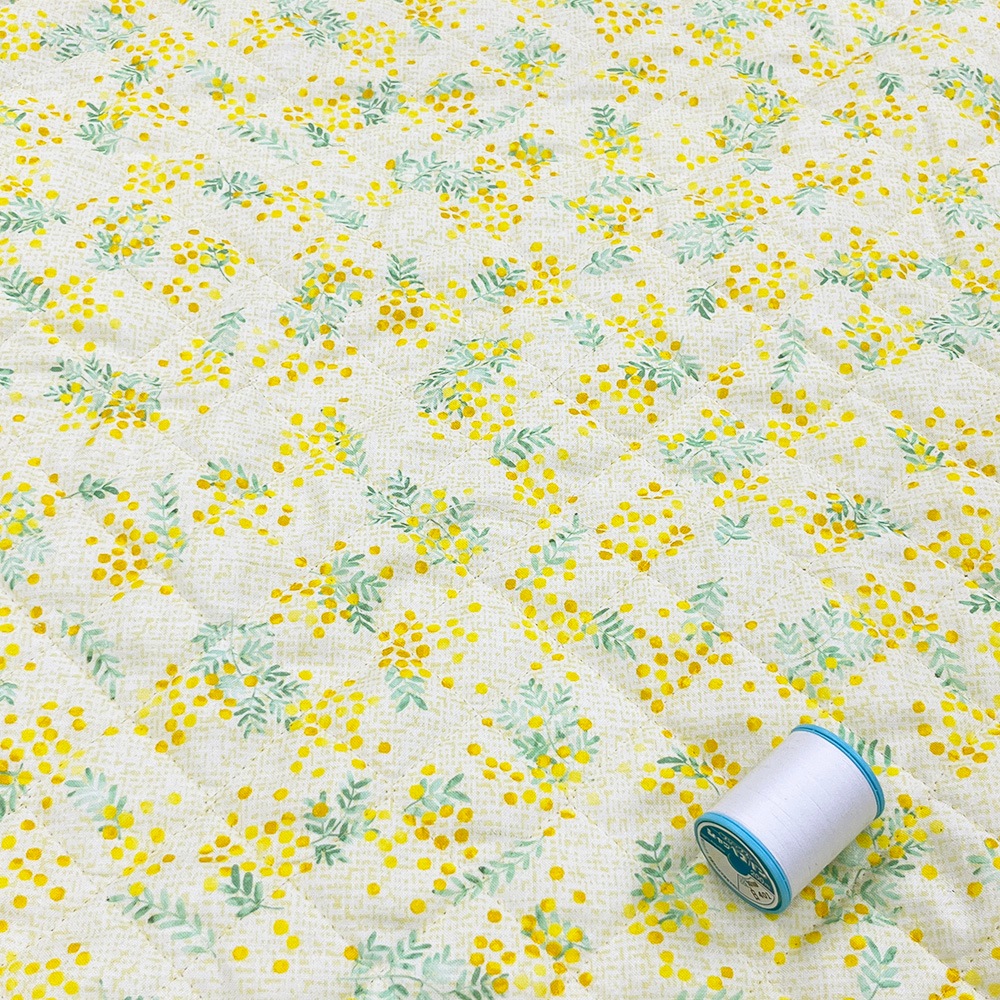 【Riconic】「ハナトミ」 デジタルプリント｜キルティング