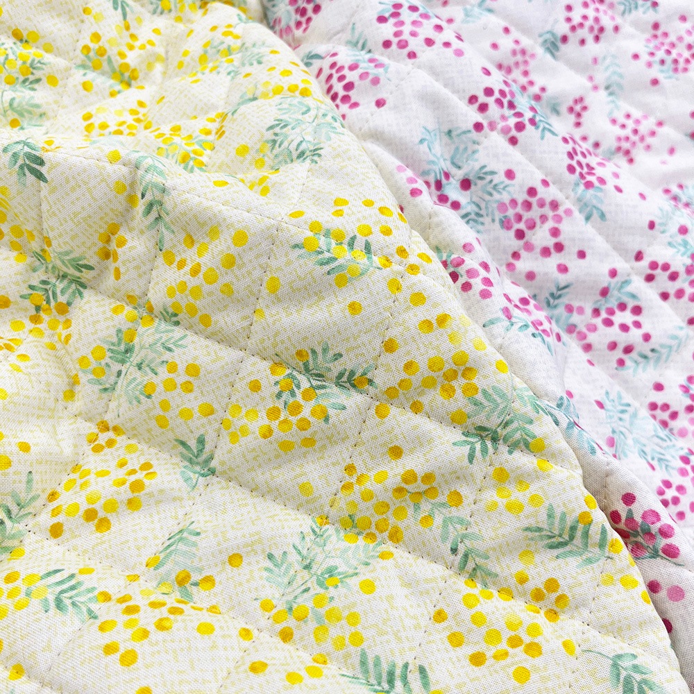 【Riconic】「ハナトミ」 デジタルプリント｜キルティング