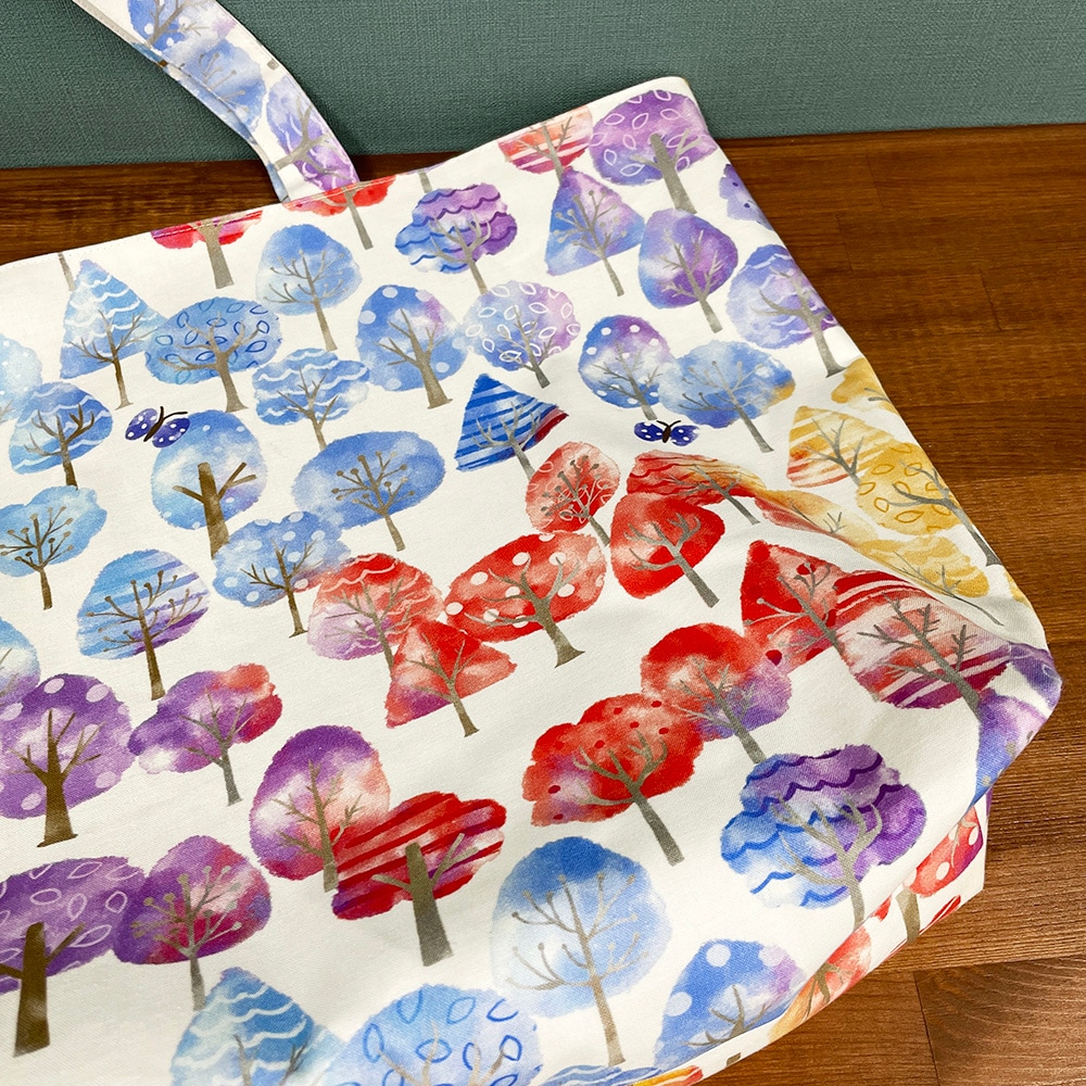 【Riconic】「森が奏でるハーモニー」 デジタルプリント|シーチング