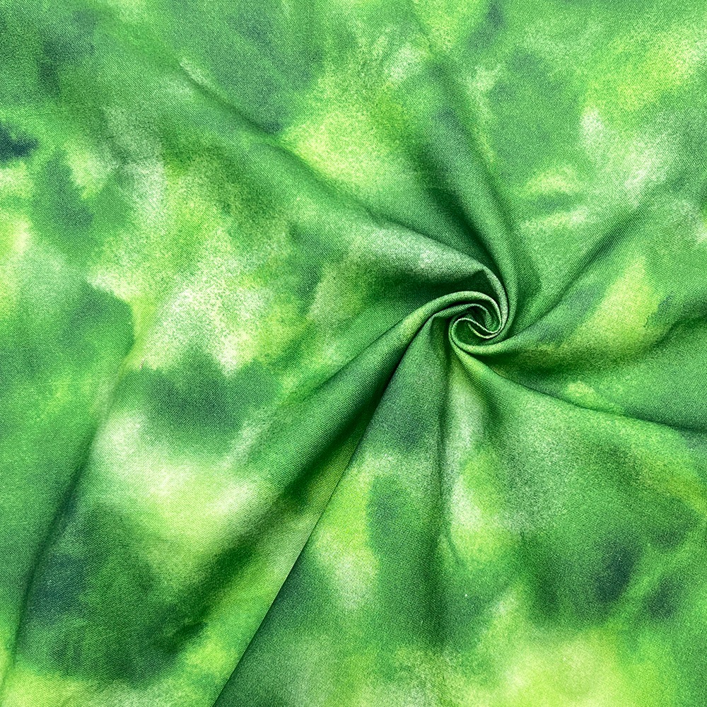 【Riconic】「虹み -Nizimi-」 デジタルプリント|シーチング (キウイグリーン)