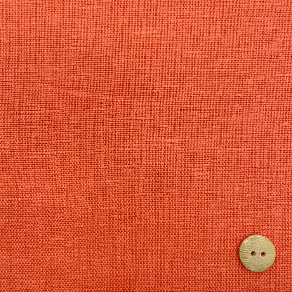 カラフルリネン　広幅25番手ヨーロピアンリネン　（スカーレット）　