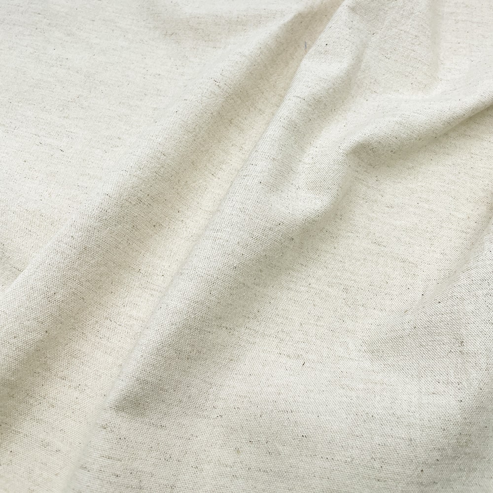やわらかいコットンリネンキャンバス｜綿麻 無地