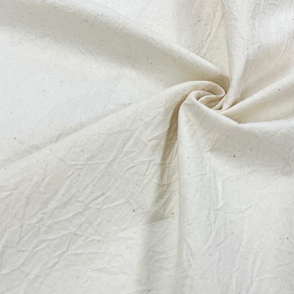 ハンドワッシャーシーチング｜無地 シワ加工 コットン