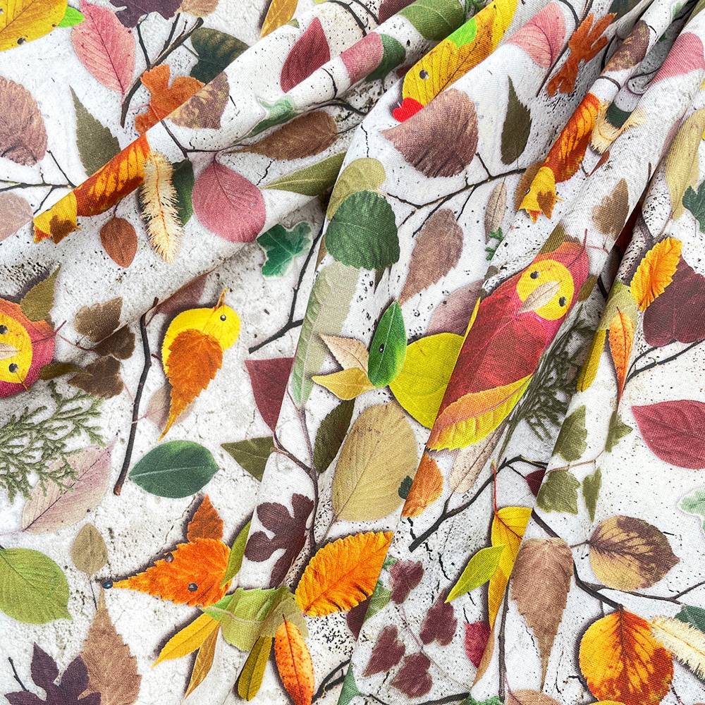 【Riconic】「きららの森の物語」 デジタルプリント｜シーチング