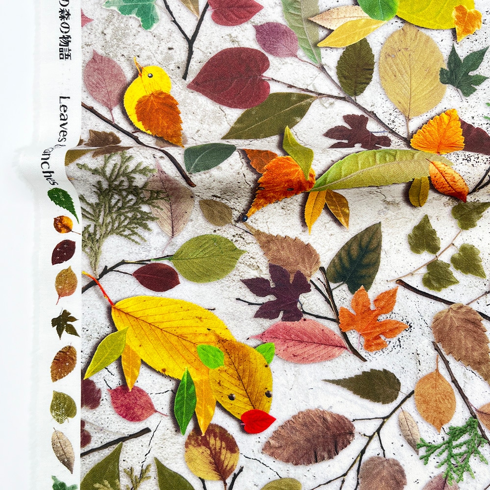 【Riconic】「きららの森の物語」 デジタルプリント｜シーチング