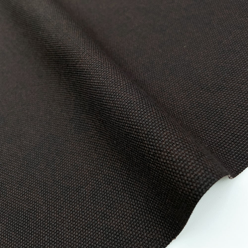 ニューバッカス生地・酒袋生地 8号帆布 キャンバス布 厚手 (ダークブラウン)