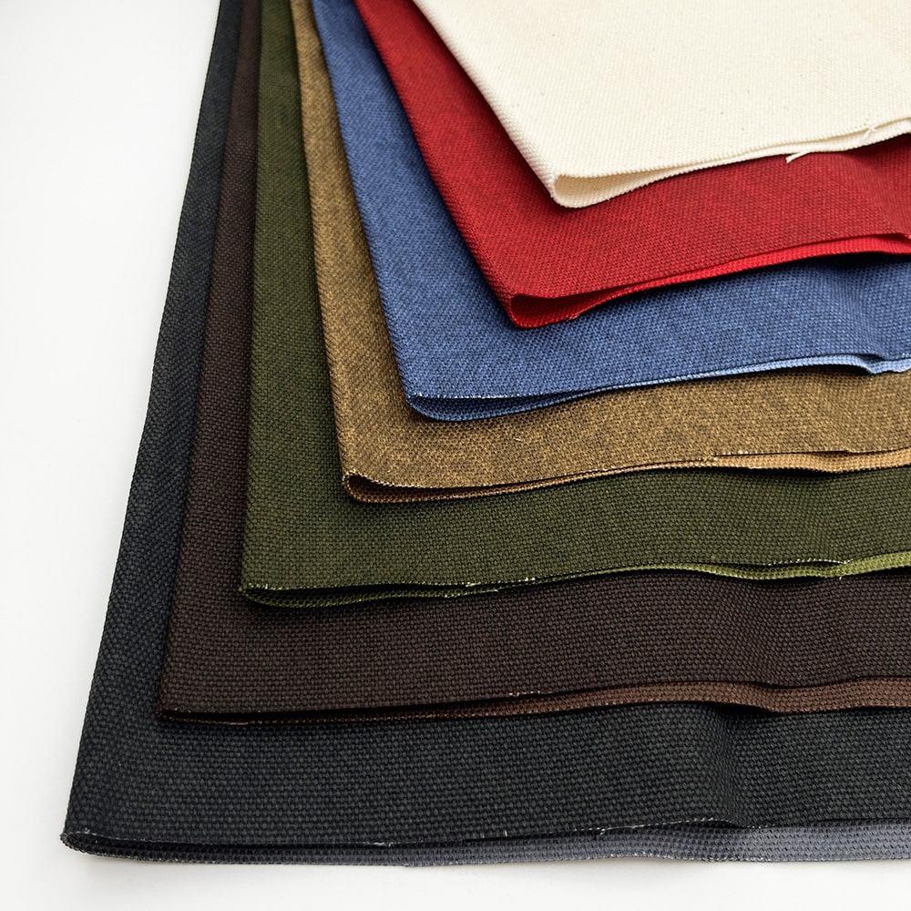 ニューバッカス生地・酒袋生地 8号帆布 キャンバス布 厚手 (ダークオリーブ)