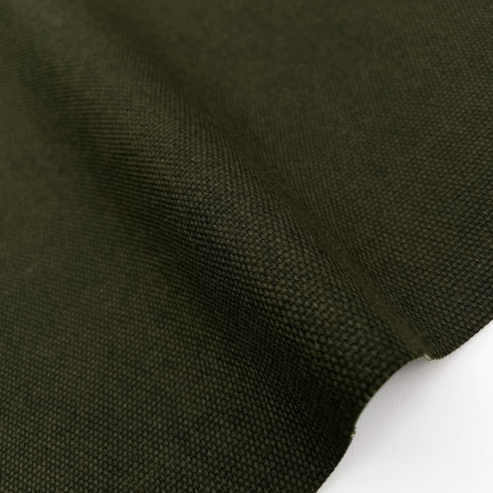 ニューバッカス生地・酒袋生地 8号帆布 キャンバス布 厚手 (ダークオリーブ)