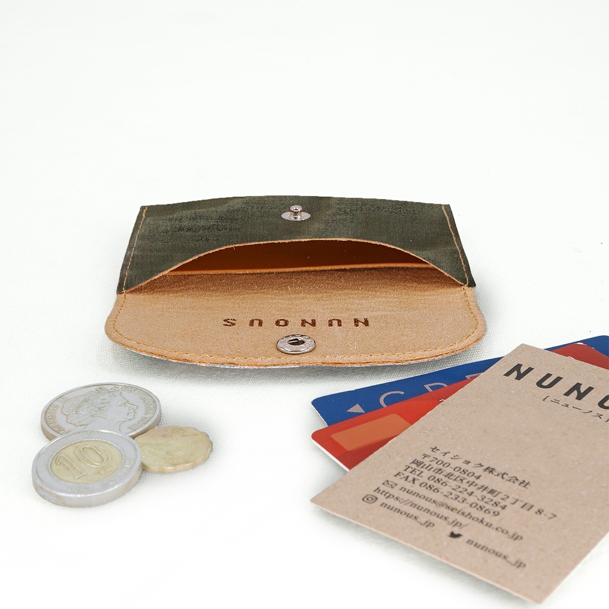 コインケース(カラー:オリーブ)