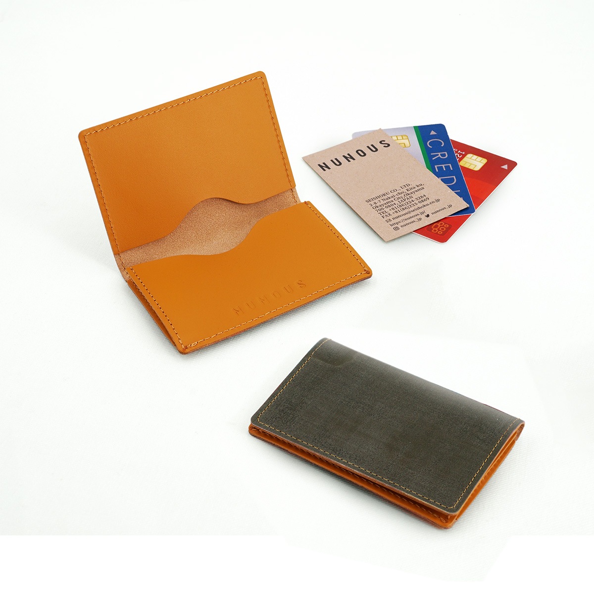 カードケース(スリム)(カラー:オリーブ)