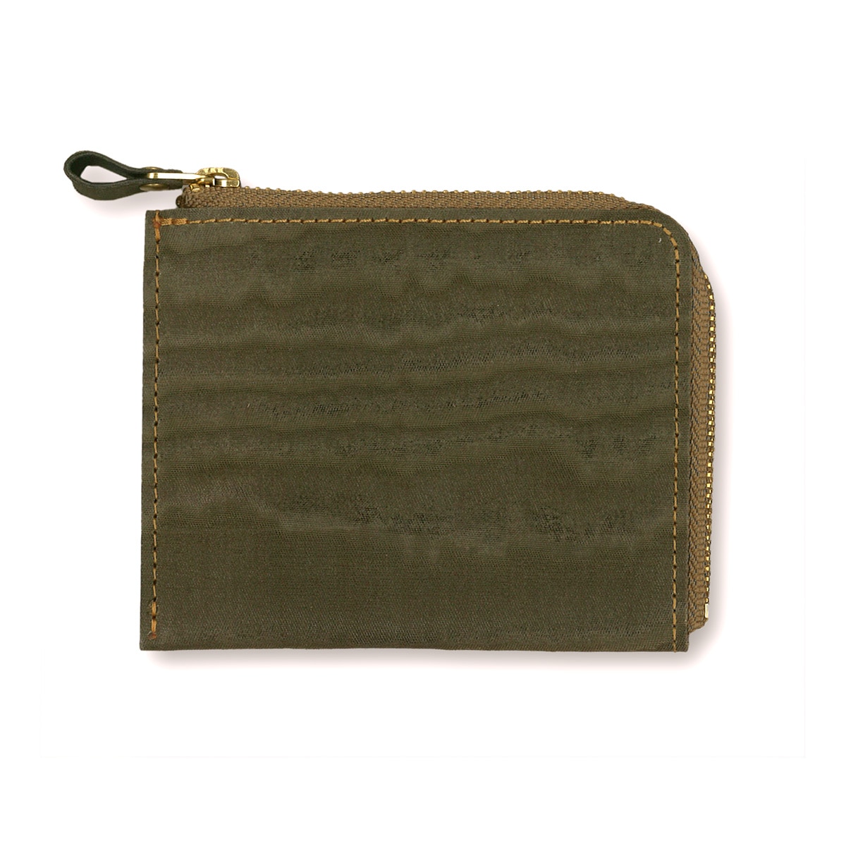 L字型コンパクトウォレット（カラー：オリーブ） | Fashion