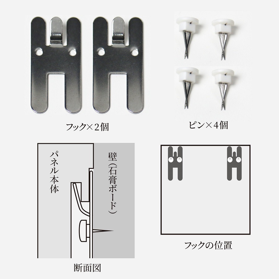 アートパネル レギュラー(カラー:ブルーデニム)